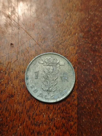 фото, Бельгія 1 франк 1952 BELGIË