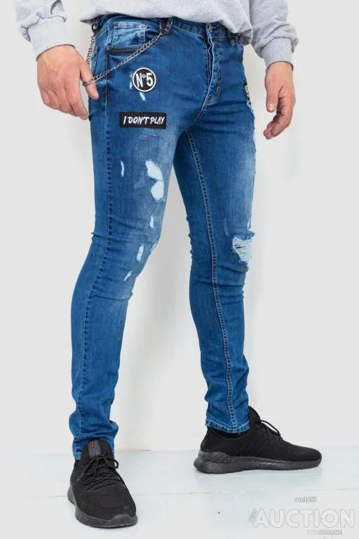 Джинсы мужские, цвет синий, 226R1470 З аукціону