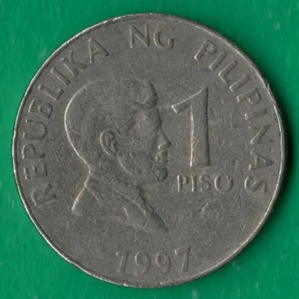 фото, 1 песо 1997 року Філіппіни [М]