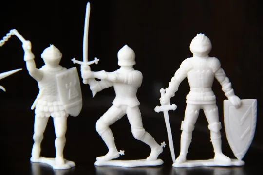 рыцари 50-52мм MPC США  6 фигурок Продаж