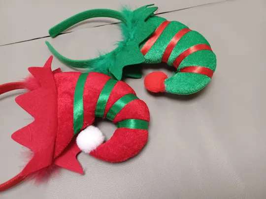 Купити 0100 Обруч для волосся новорічний Ельф 2шт Стан Нового НІМЕЧЧИНА