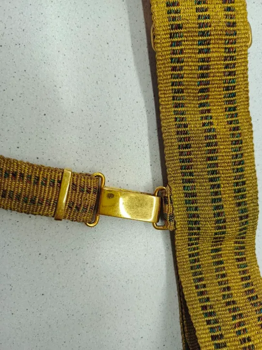 Ремень парадный, генеральский, с подвесами для сабли, кортика , металлизированный , прошит золотой ниткой Недорого