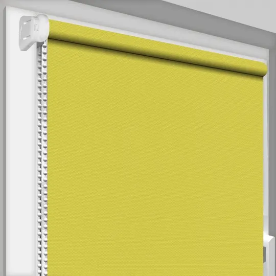 Рулонная штора Rolets Роял 1-1998-1250 125x170 см открытого типа Лимонная Ціна