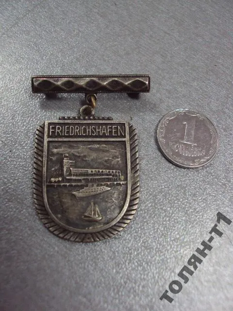 знак гдр фридрихсхафен FRIEDRICHSHAFEN германия №10560 Ціна