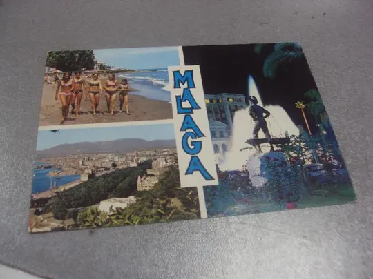 открытка Málaga малага испания №902 Ціна