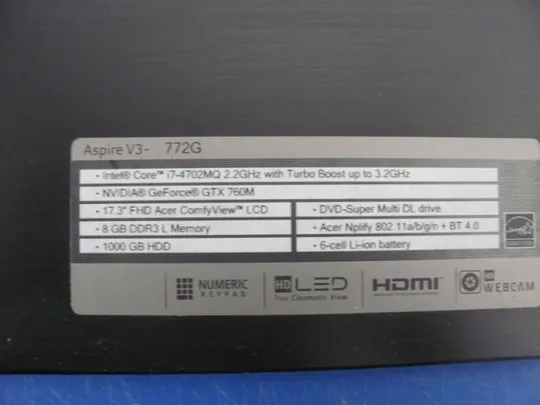 №47-19 середня панель з тачпадом 13N0-AUA0101 для ACER V3-772G оригінал Інтернет-аукціон