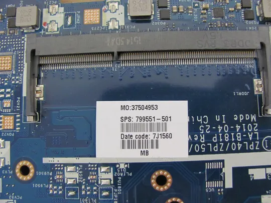 76-23 материнська плата i3-5010U SR23Z LA-B181P 799551-501 для HP ProBook 440 450 470 G2 Інтернет-аукціон