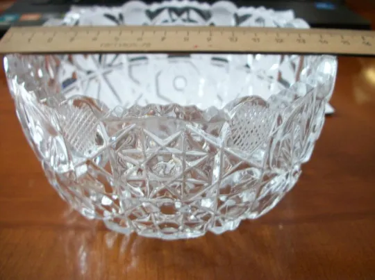 Купити Ваза хрустальная круглая СССР , 1970-е годы, состояние-как новая, диаметр 14,5-см -цена мин