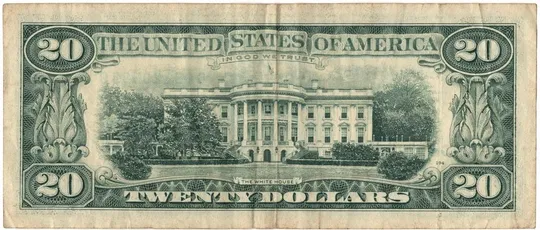 Купити 20 долларов 1990 года серия G США