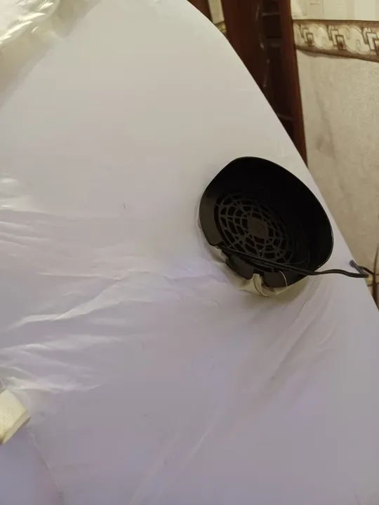 2,2-метровий надувний різдвяний сніговик на вулиці з кольоровим світлодіодом (ящик 27) Недорого