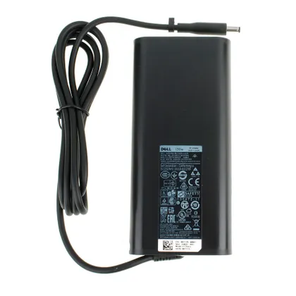 фото, Оригінальний блок живлення для ноутбука DELL 19.5V, 6.67A, 130W, 4.5*3.0-PIN, Black (без кабеля)