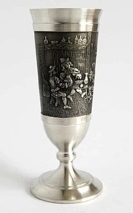 Олов&#039;яний кубок келих 300 мл №1 Zinn93% Germany З аукціону