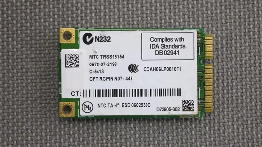 Купити Wi-Fi модуль для ноутбуков Intel Wireless WiFi Link 4965AGN a/b/g/n 300Mbps Dual Band MIMO Mini PCI-