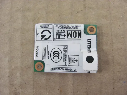 372-17 PCMCIA модем 0YW011 для DELL LATITUDE E5520 оригінал Ціна