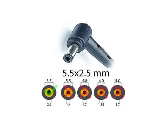Купити Блок питания для ASUS U44, U45, U50, U52, U53, U80, U81, UL20, Ul30, UL50 (19V 3.42A 65W (5.5*2.5))