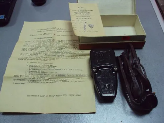 Электроутюг электрический утюг Стрелка 1966 Москва ссср в коробке с паспортом №5740 Ціна