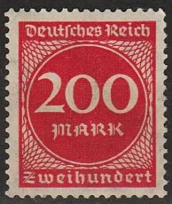 фото, 1923 - Німеччина - Деномінація 300 Mi.270 **