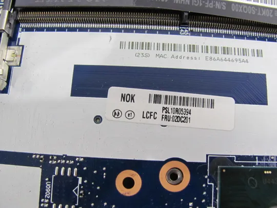 48-4 материнська плата РОБОЧА EE480\EE580 NM-B421 02DC201 SR3W0 i3-8130U для Lenovo Thinkpad E580 E585 E580C оригінал Характеристики