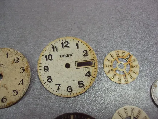 часы наручные циферблат ракета лот 10 шт №97 Інтернет-аукціон