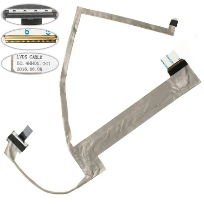 фото, Шлейф матриці для ноутбука DELL (Inspiron: N5010, M5010), LED, роз'єм під камеру (50.4HH01.001)