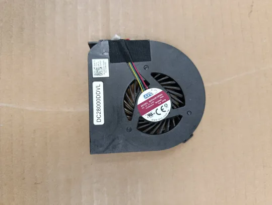 580-11 Вентилятор (кулер, FAN) 02K3K7 DC28000DDDL  для Dell Precision M4800 M4700   оригінал Ціна