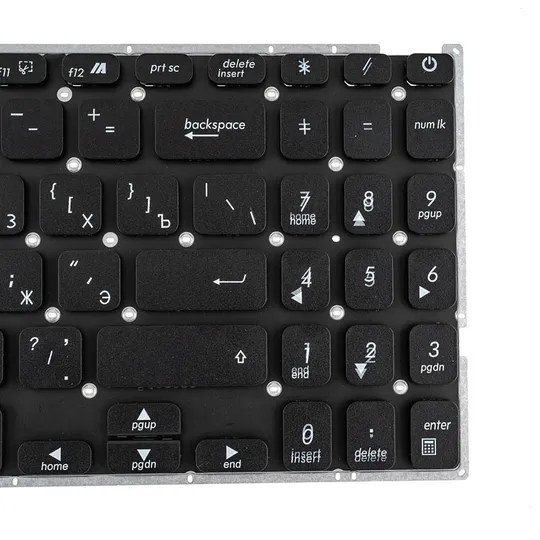 УЦЕНКА !  Клавіатура для ноутбука ASUS (X509 series) rus, black, без фрейма Ціна