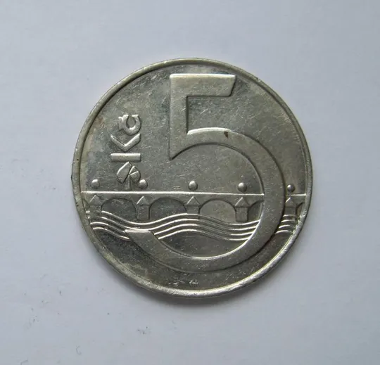 5 КРОН = 1993 р. = ЧЕХИЯ  - ЧЕХІЯ &amp; Ціна