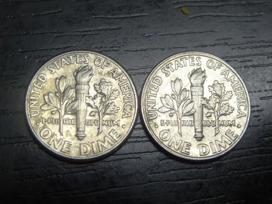 Купити 1 дайм 1999 США (два різновиди)