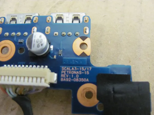 номер0176-27 USB плата з кнопкою вкл BA92-08350A для SAMSUNG NP300 NP300E NP300E5A оригінал Недорого