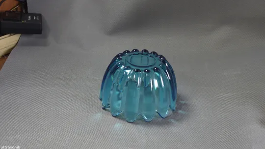 Цукерниця ваза бірюзове кольорове старе радянське скло Вживане Інтернет-аукціон