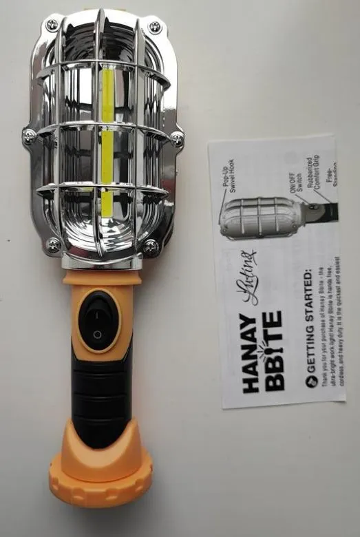 Робочий ліхтар, аварійний ly-402 з магнітом і гачком Недорого