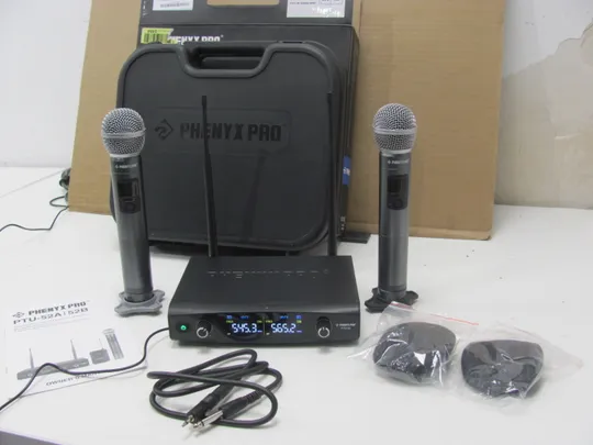 Бездротова мікрофонна система Phenyx Pro PTU-71-2H в комплекті з переносним передавачем PWB-7(13) Ціна