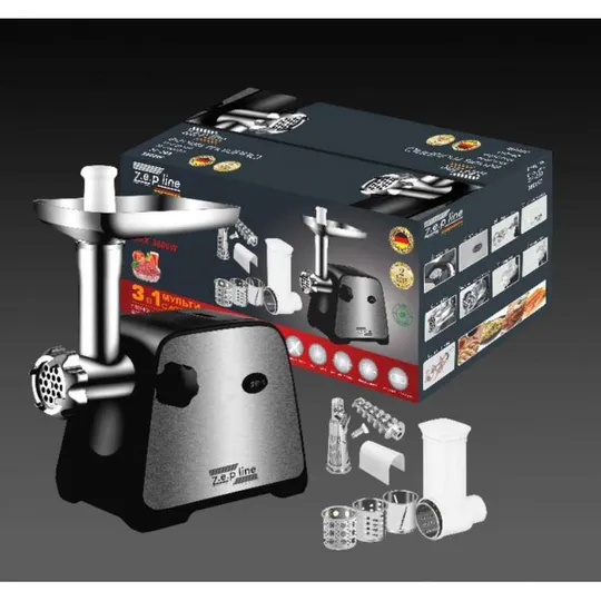 Електром'ясорубка 3 в 1 Zepline ZP-203 (3800 Вт) Ціна