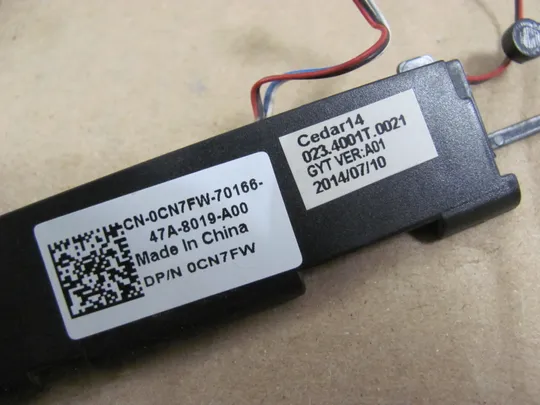 584-12 динаміки 0CN7FW для Dell VOSTRO 14 Insprion 14 3441 3442 3443 оригінал Продаж