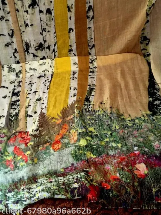 Купити Новий,найтонший палантин(114х115).дуже м'який з приголомшливим,оригінальним малюнком.