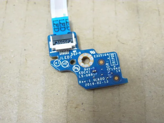 691-24 плата  LED LS-G891P NBX0002FH00 для Dell latitude 5400 5401 5405 5410 оригінал З аукціону