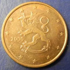 5 євроцентів 2000 Фінляндія Ціна