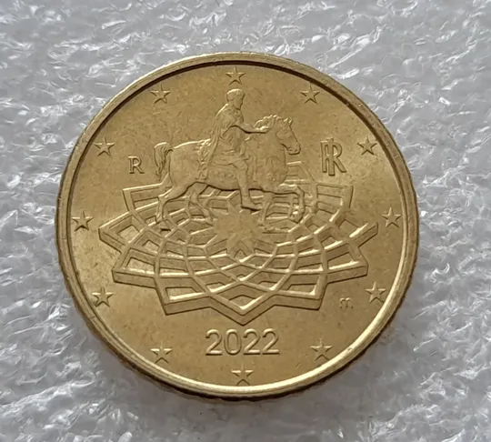 (5417) 50 євроцентів 2022 Італія (50 евроцентов 2022 Италия) Ціна