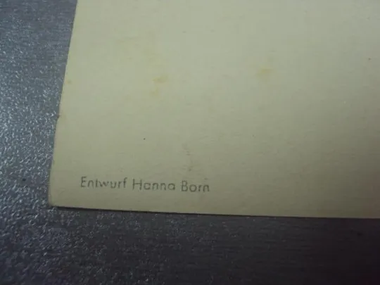 открытка ребенок девочка с коляской германия 1946 №1465 З аукціону