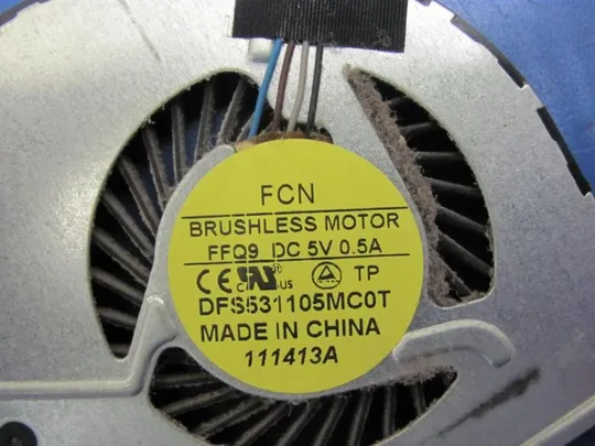 №114-28 Вентилятор (кулер, FAN) 736278-001 DFS531105MC0T для HP Pavilion 15-n оригінал Продаж