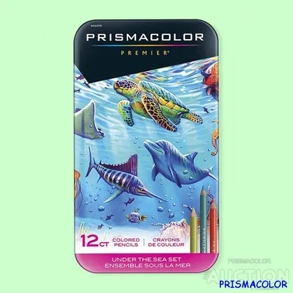 фото, PRISMACOLOR Набор 12 штук ЦВЕТА ПОДВОДНОГО МИРА