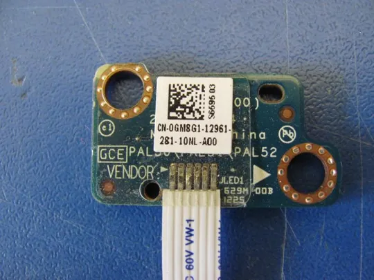 №27-19 світлодіодний індикатор плата 0GM8G1 для DELL LATITUDE E6420 оригінал в хорошом Продаж