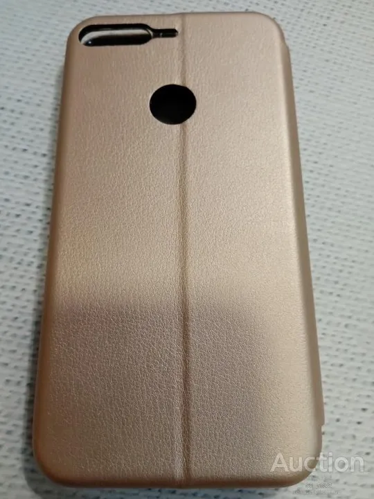Чехол книжка Aspor Huawei Y7 Prime 2018 золотой З аукціону