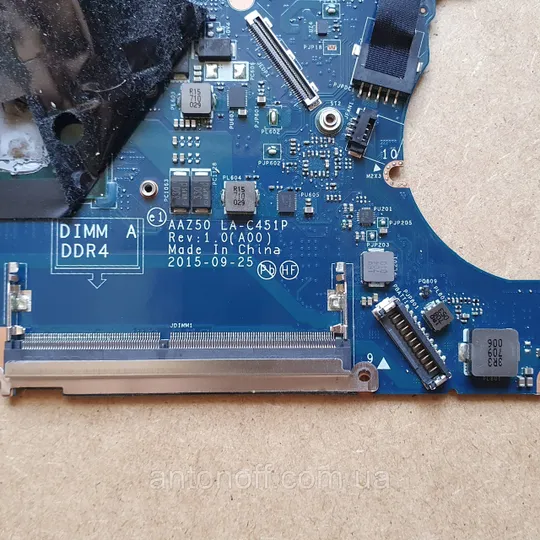 Материнська плата Dell Latitude E7270 i5-6300U / LA-C451P для ноутбука З аукціону