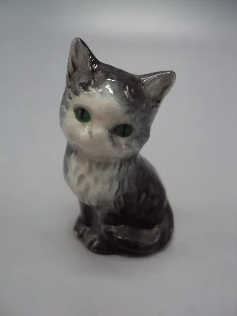 Фигура фарфор статуэтка котик миниатюра Goebel W Germany Германия котенок кот высота 4,6 см №36 Ціна