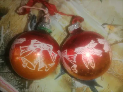 фото, Продам стеклянные новогодние игрушки времен СССР
