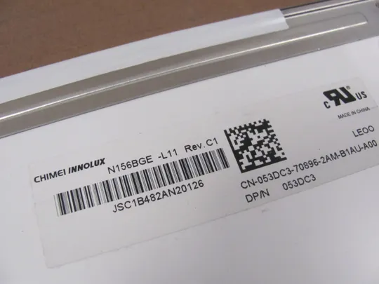 МР7-8 матриця N156BGE-L11 15.6&quot; WXGA/HD Ready LVDS 40 pin  TN LCM , a-Si TFT-LCD Де купити