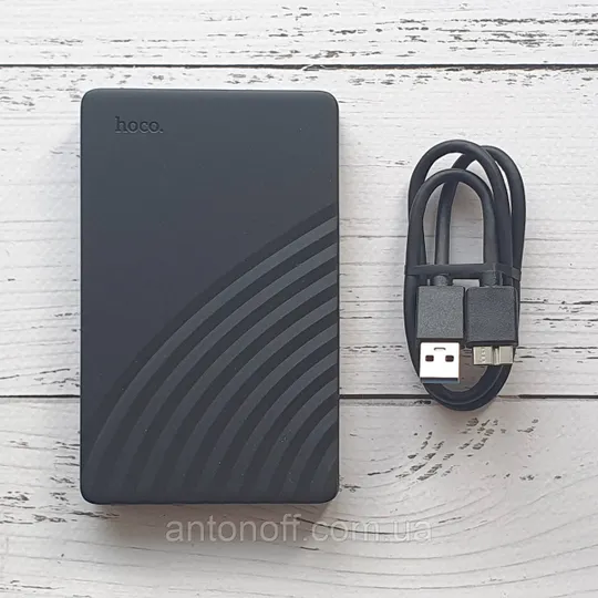 Зовнішня HDD кишеня жорсткого диска Hoco HB46 2.5&quot; USB3.0 SATA 5Gbps 6TB Чорний Продаж