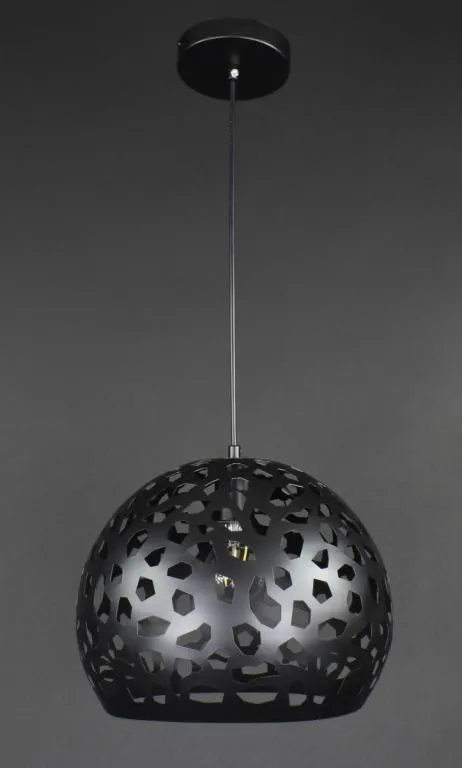 Люстра подвесная на 1 лампочку 27803 Черный 30-200х30х30 см. Продаж