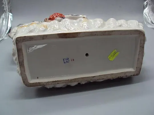 Фигура фарфор статуэтка Киев влюбленные козак с девушкой на коне казак с ружьем высота 34 см №216 Характеристики